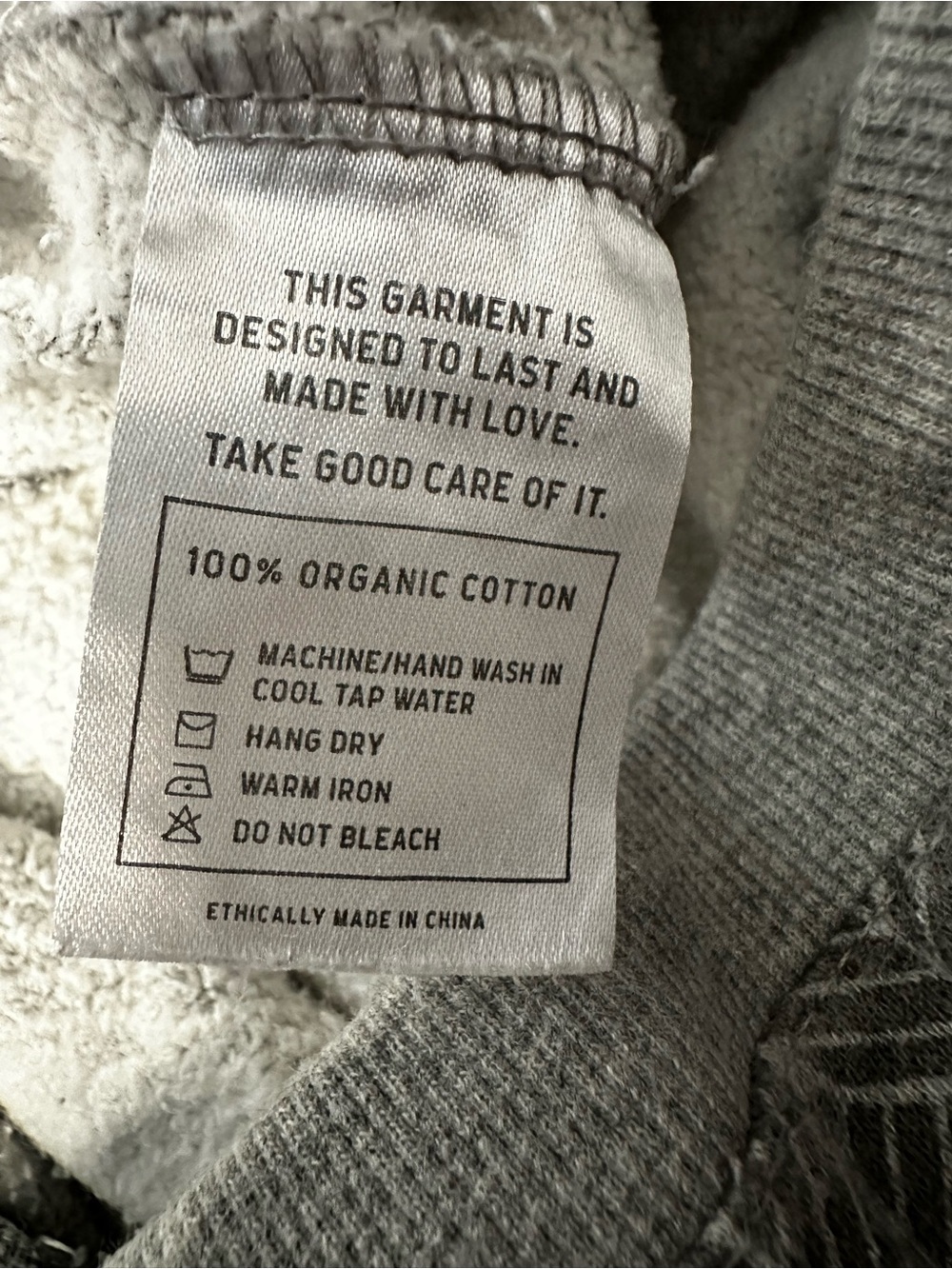FLAW - Happy Earth Gray Fleece Joggers - Picture 4 of 5